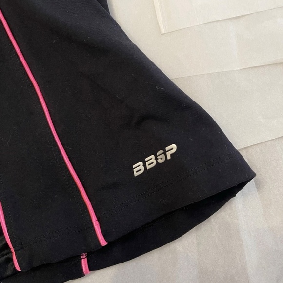 NWT! Bebe Bebe Sport Piping Corset Top LARGE - Picture 3 of 14